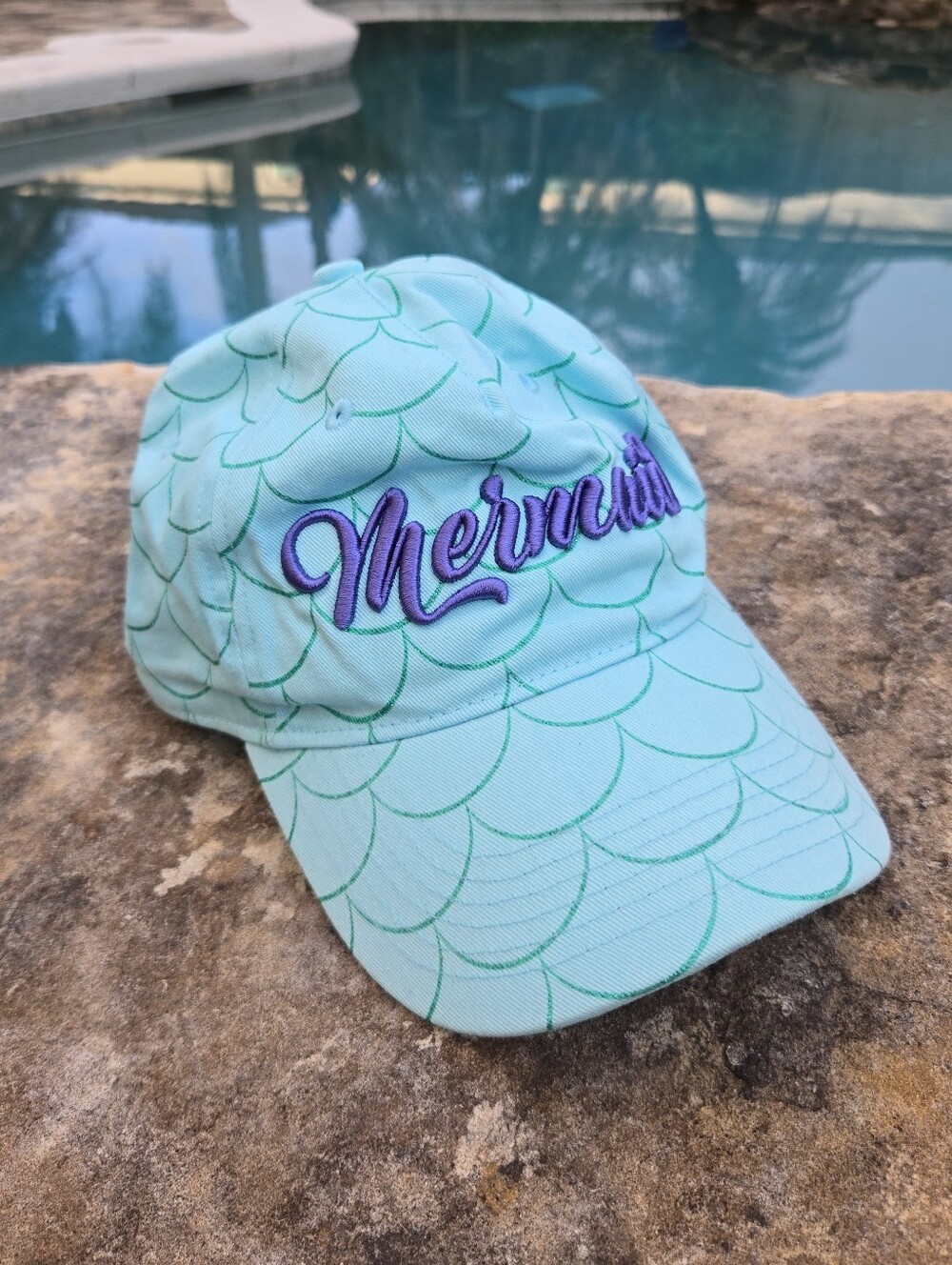 NWOT Disney Little Mermaid Embroidered Baseball Cap
